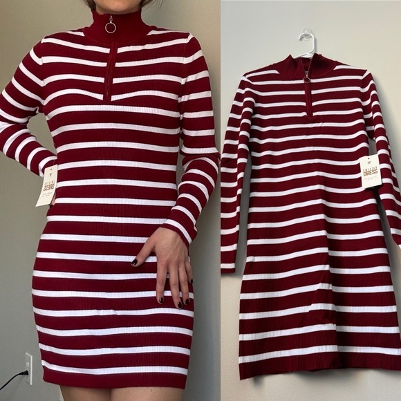 Sweater Dress Mini J for Justify Size XL fit M NWT - Picture 2 of 7
